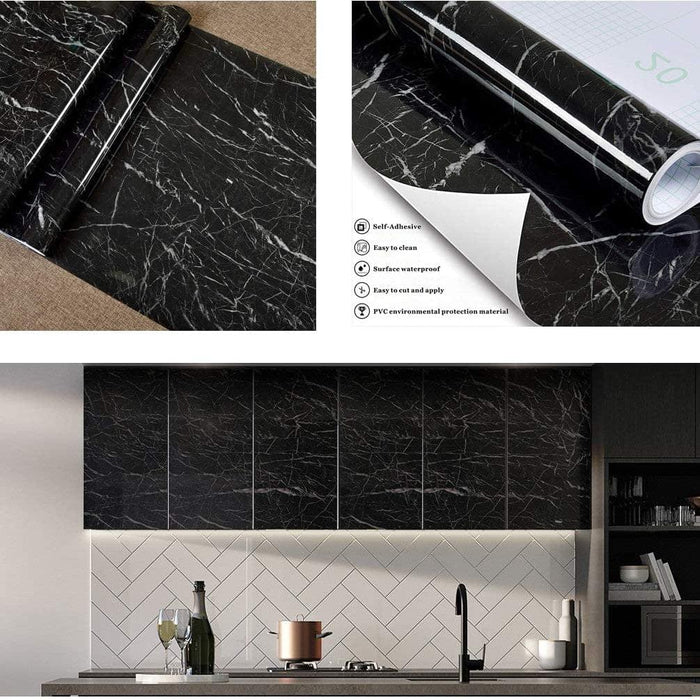 Self Adhesive Marble Sheet for Stylish Home Transformations - Waterproof