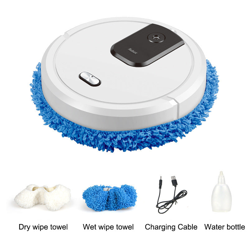 Automatic Mopping Floor Cleaner Robot, Rechargeable Dry and Wet Mopping