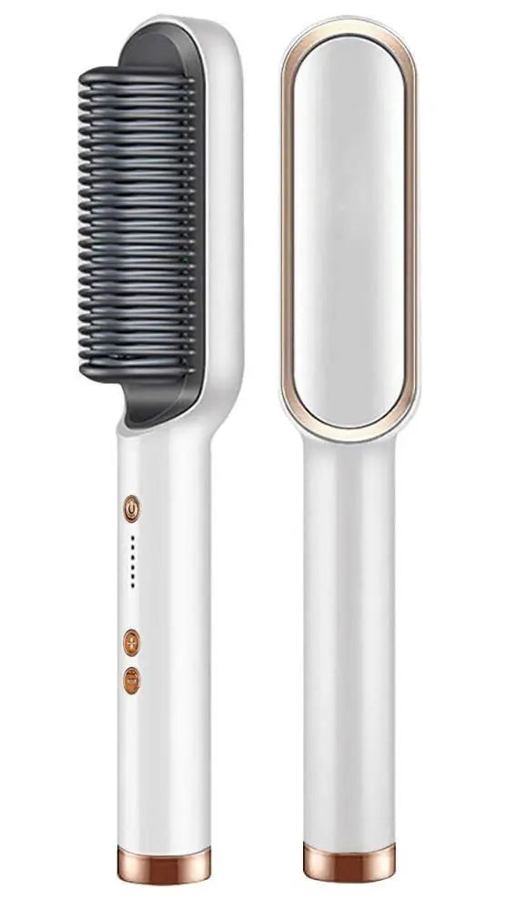Professional Hair Straightening Brush and Comb