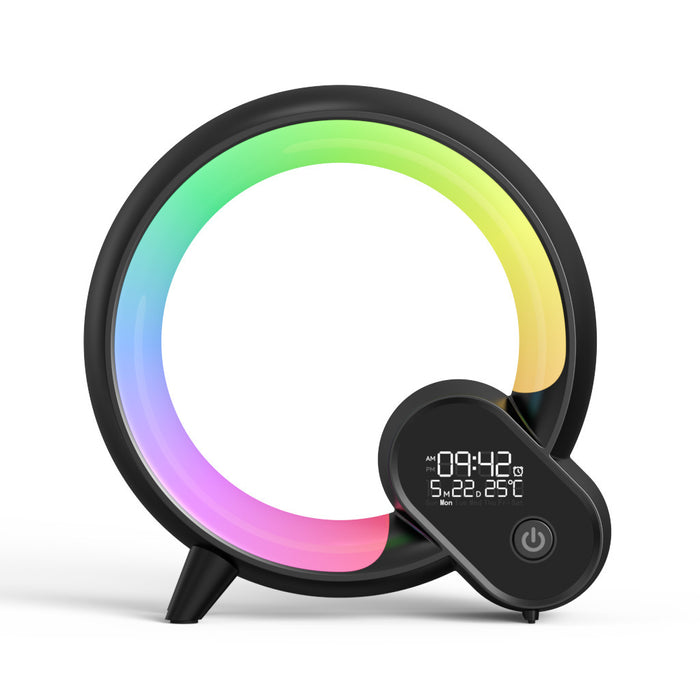 Awaken in Style with the Creative Q Light Analog Sunrise Alarm Clock – Bluetooth Audio